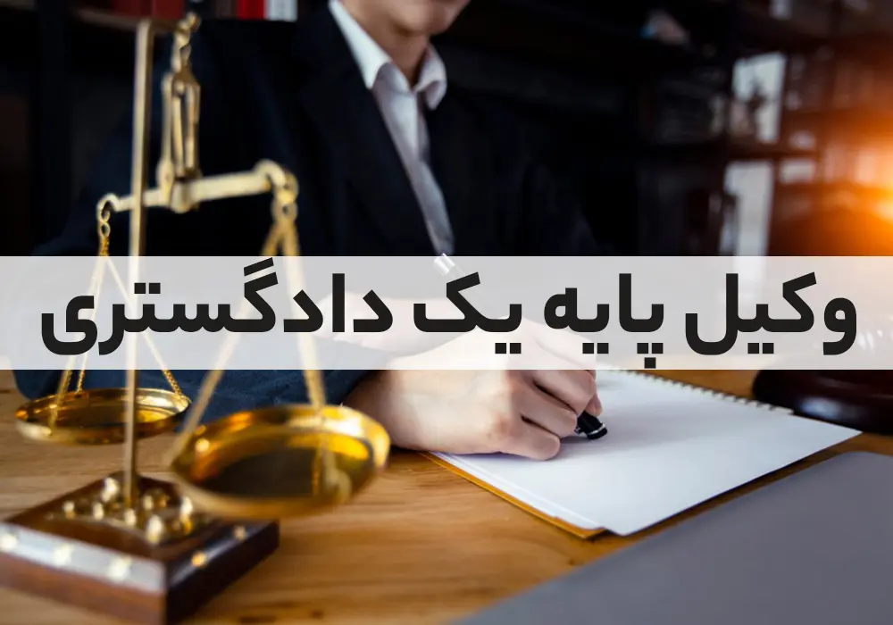 بهترین وکیل پایه یک دادگستری تهران 